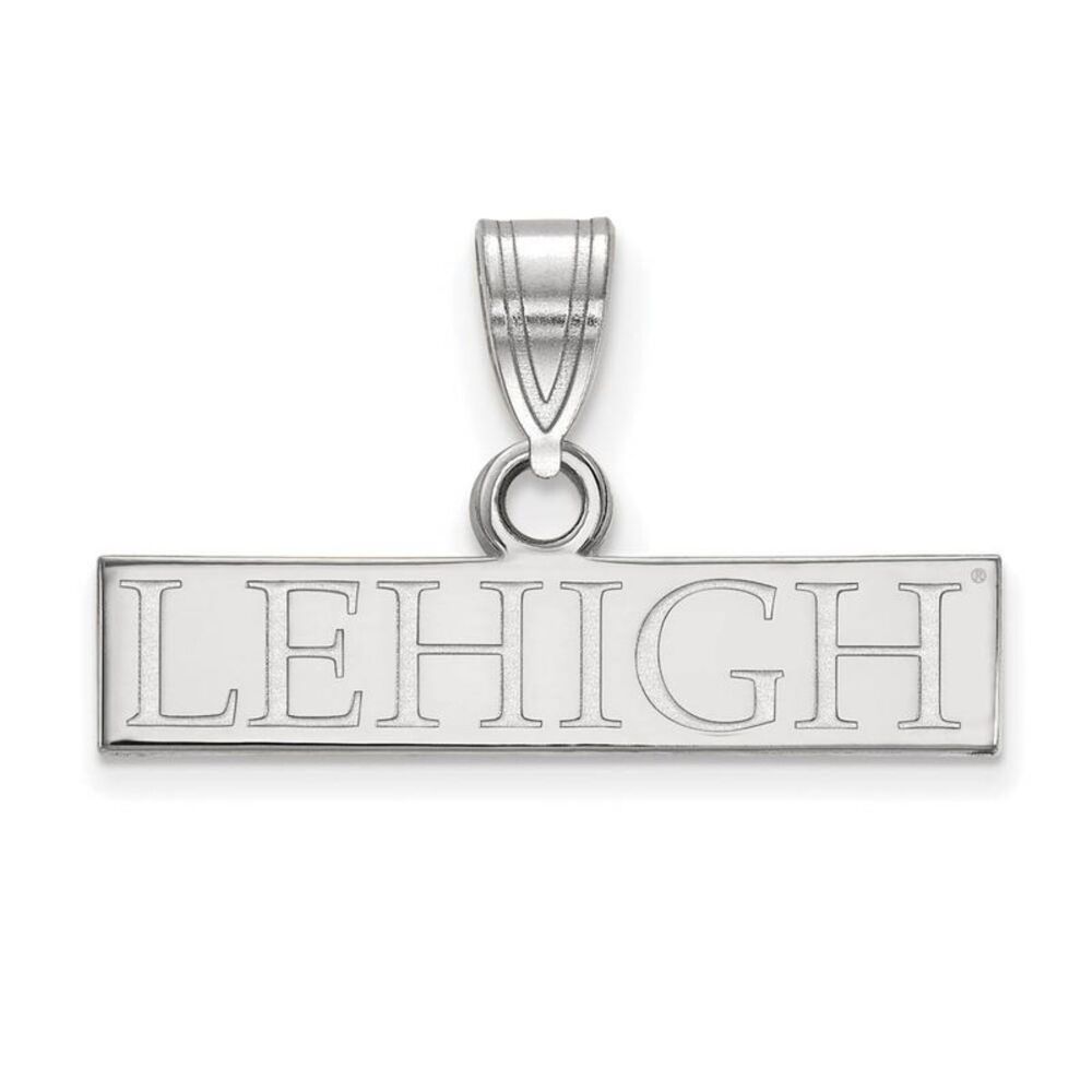 14k White Gold Lehigh U Small Pendant
